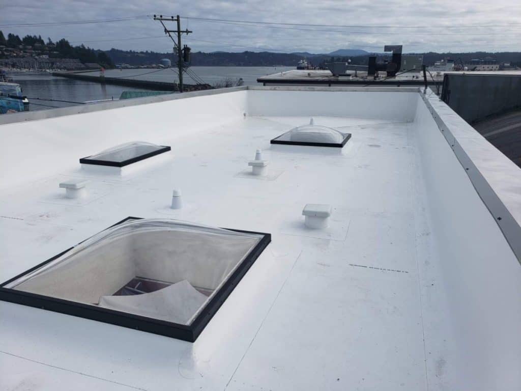 flat roof materials