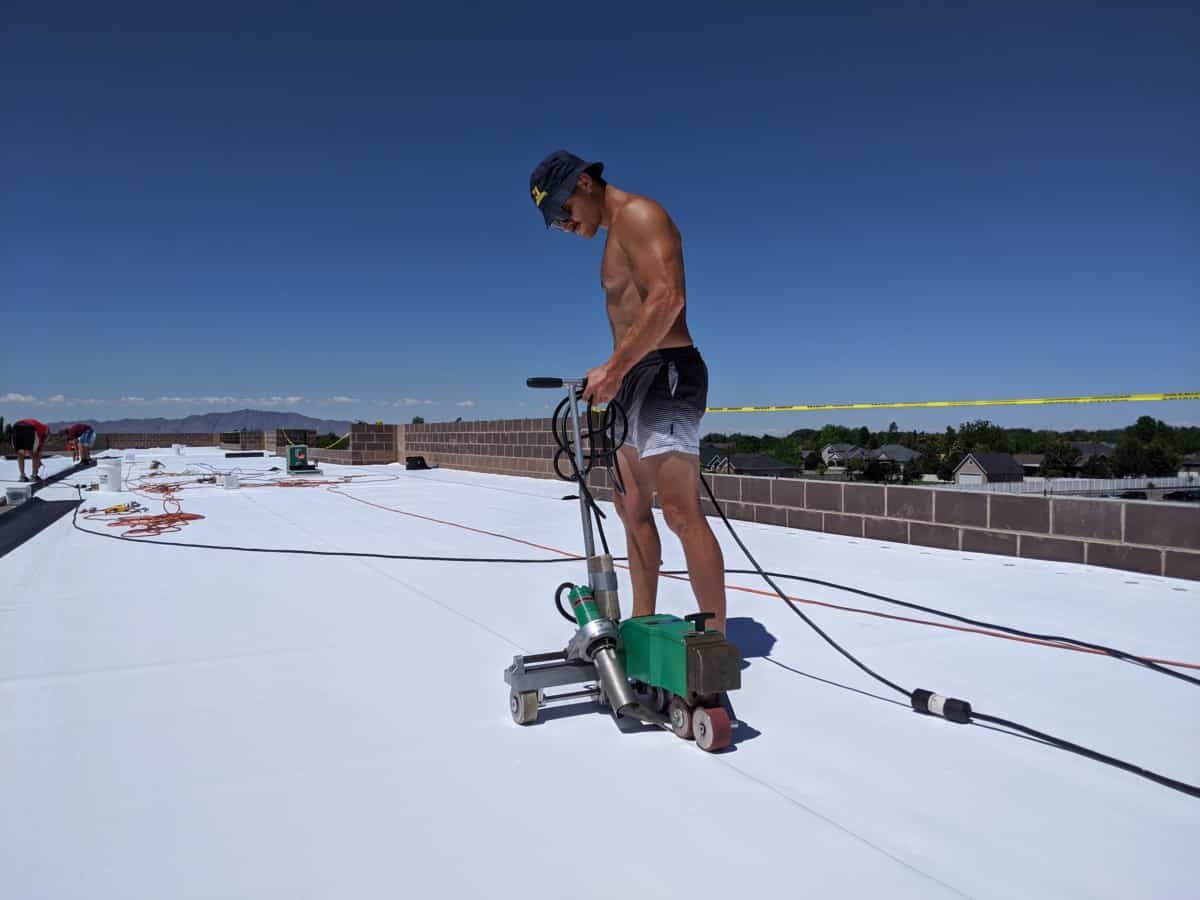 How to Install TPO Roof Membrane Easy Photo Guide Roof Hippie